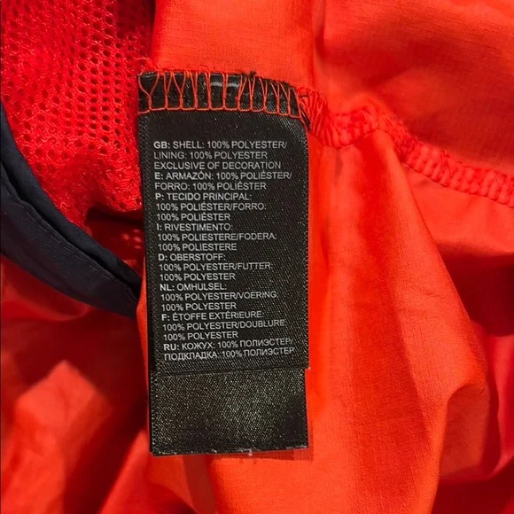 90’s The North Face Red and Blue Lightweight Windbreaker - Large - Picture 6 of 6
